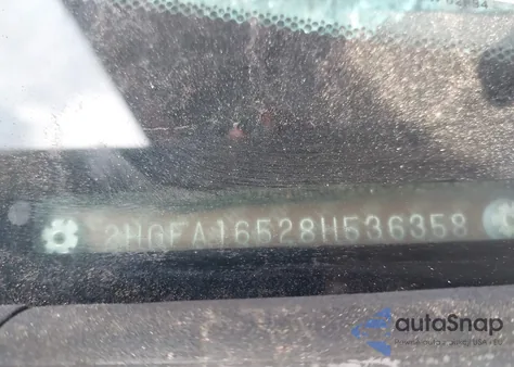 2008 Honda Civic Lx из США, поврежденный, VIN 2HGFA16528H536358